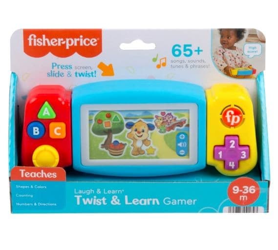 Fisher Price Console abc av en liten spiller lære og le