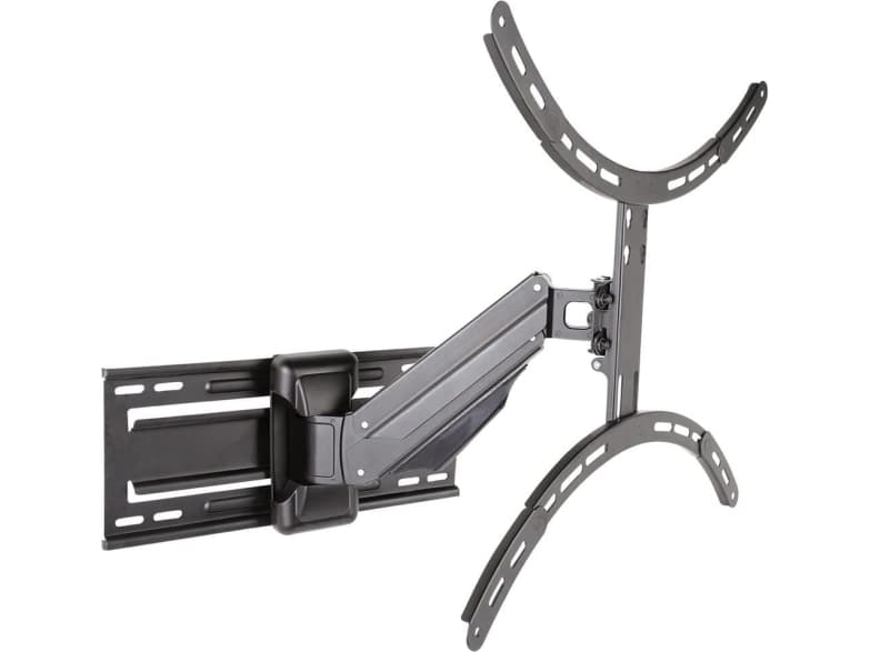 ART AR-71 - Monteringssats (vridbar arm, gränssnittspanel, väggfäste) - för platt panel - metall - svart pulverlack - skärmstorlek: 23"-55" - väggmon