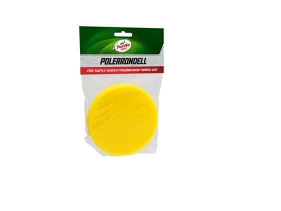 Turtle Wax Polerskive - Medium - 130mm - Gul - 1 stk.