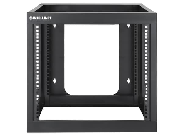 Intellinet 716048, Telinekehikko, Musta, Terästä, 40 kg, 9U, Avoin