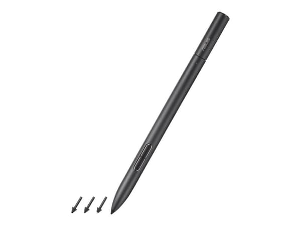 ASUS Pen 2.0 SA203H - Aktiv skrivestift - 2 knapper - Bluetooth - sort - for Vivobook 13 Slate OLED; ZenBook 14; 14 OLED; ZenBook Pro 15 Flip OLED; Z