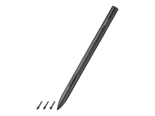 ASUS Pen 2.0 SA203H - Aktiv skrivestift - 2 knapper - Bluetooth - sort - for Vivobook 13 Slate OLED; ZenBook 14; 14 OLED; ZenBook Pro 15 Flip OLED; Z
