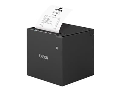 Epson TM m30III - Kvitteringsskriver - termolinje - Rull (7,95 cm) - 203 x 203 dpi - inntil 300 mm/sek - USB 2.0 vert, USB, USB-C, LAN, Wi-Fi(ac), Bl