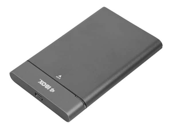 iBOX HD-06 - Drevkabinett - 2.5" - SATA 6Gb/s - USB 3.2 (Gen 2) - grå Grå