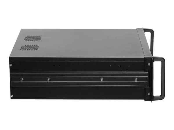 Netrack Server Case - Rackmonterbar 4U - utvidet ATX (E-ATX) - svart
