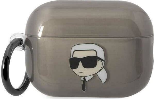 Karl Lagerfeld KKLAP2HNIKTCK Airpods Pro 2 skydd czarny/svart Ikonik Karl Lagerfeld