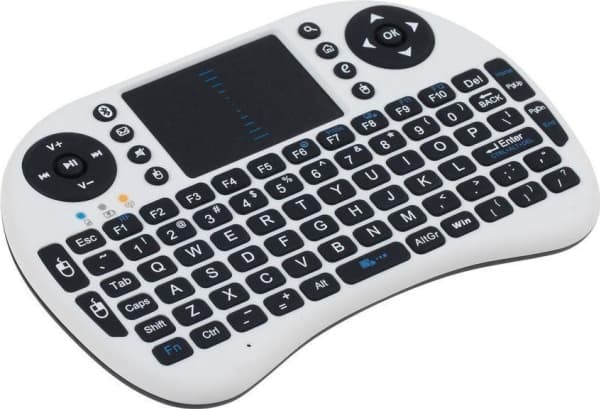 Quer Langaton bluetooth-näppäimistö Android-dongleille, älypuhelimille, SMART TV:lle (KOM0479)