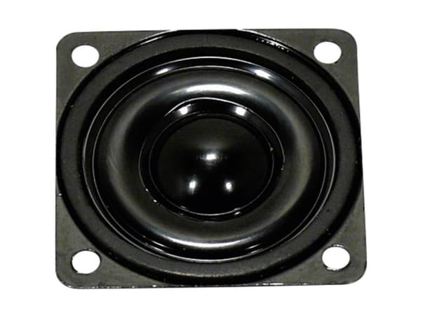 Visaton K 40 SQ, 0,5 W, Rektangulær, 1 W, 8 O, 300 - 20000 Hz, Sort