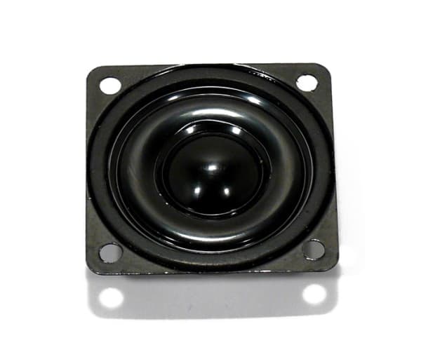 Visaton K 40 SQ, 0,5 W, Rektangulær, 1 W, 8 O, 300 - 20000 Hz, Sort