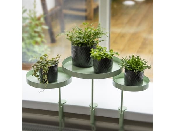 Esschert Design PY118, Plantestativ, Stål, Grønn, 240 mm, 240 mm, 246 mm
