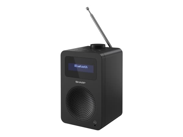 Sharp DR-430 - DAB+ radio - 5 watt (Total) - midnatts sort