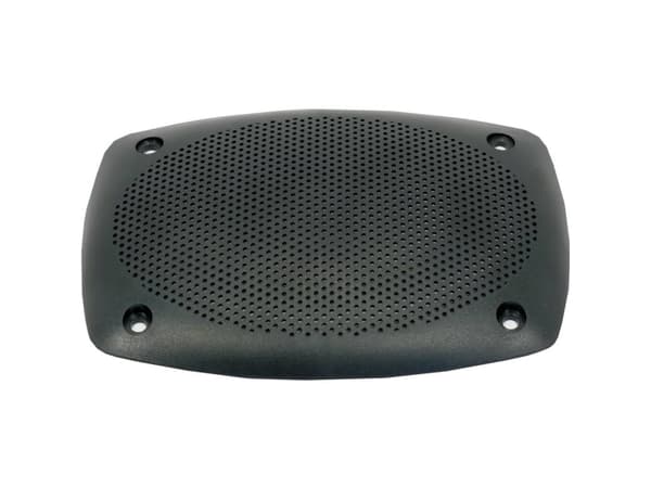 Visaton GRILLE 9x15 PL, Hård grill, Sort, Plast, Rektangulær