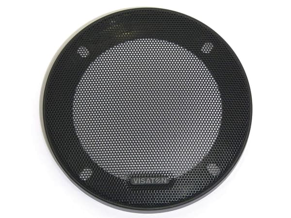 Visaton GRILLE 13 R/162, Kova säleikkö, Musta, Metalli, Pyöreä