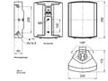 Pikkukuva 3 / 4: Visaton VS-WB16B, 2-suuntainen, 1.0 kanavaa, Langallinen, 60 W, 80 - 20000 Hz, Musta