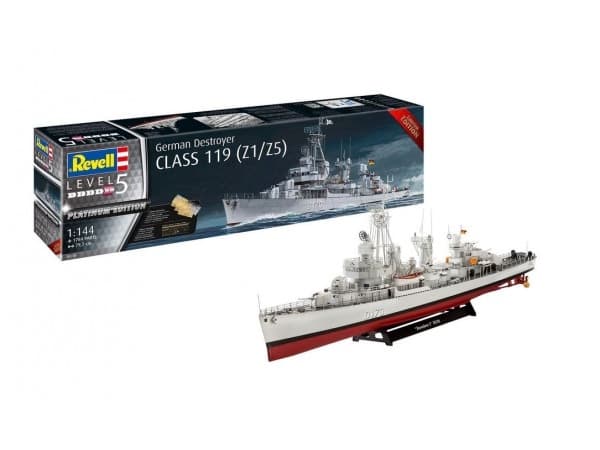 REVELL German Destroyer Class 119 1/144