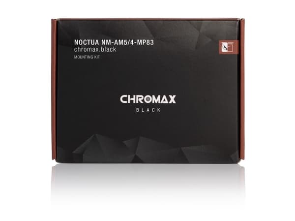Noctua chromax.black NM-AM5/4-MP83 - Monteringssett for prosessorkjøler - (for: AM5, AM4) - svart