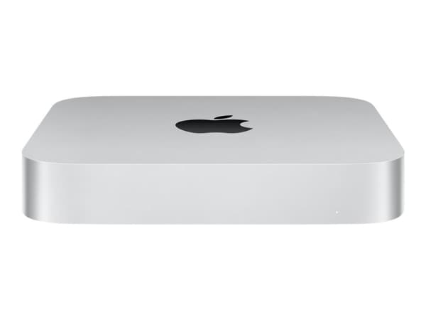Apple Mac mini - M2 upp till - RAM 8 GB - SSD 512 GB - M2 10-core GPU - Gigabit Ethernet, IEEE 802.11ax (Wi-Fi 6E), Bluetooth 5.3 - macOS Ventura 13.