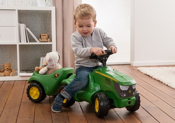 rolly toys rollyMinitrac John Deere 6150R, 1,5 År, 4 hjul, Svart, Grön, Gul