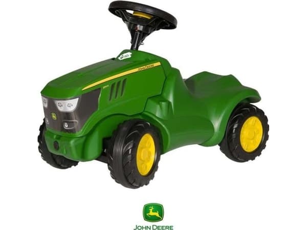 rolly toys rollyMinitrac John Deere 6150R, 1,5 År, 4 hjul, Svart, Grön, Gul