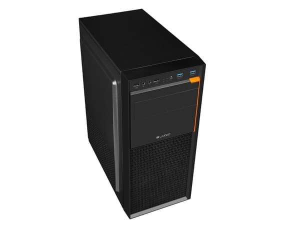 Logic Concept J23 midi tower computer case ATX USB 3.0 x 2 Black
