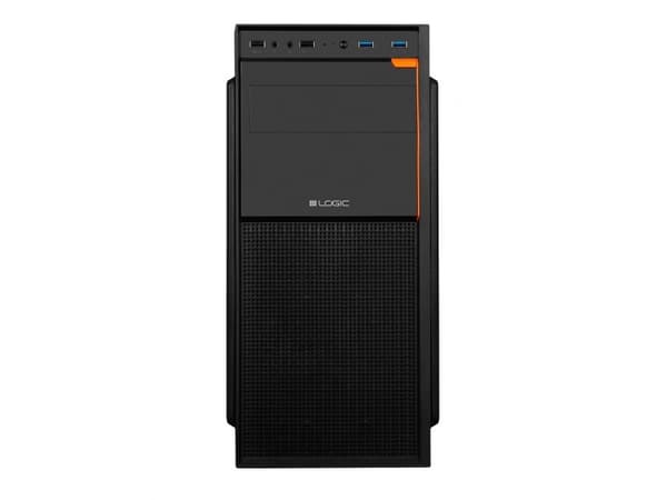 Logic Concept J23 midi tower computer case ATX USB 3.0 x 2 Black