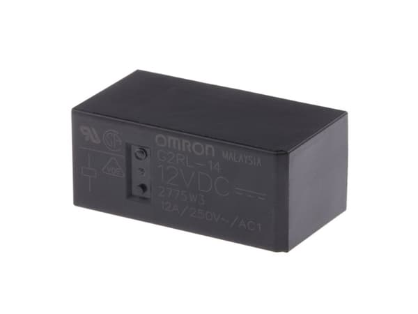 Omron G2RL-14-DC12 Powerrelæ 12 V/DC 12 A 1 x skiftekontakt 1 stk Bag