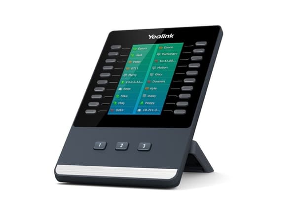 Yealink EXP50 - Expansionsmodul för extra knappar för VoIP-telefon - för Yealink SIP-T52S, SIP-T54S, SIP-T56A, SIP-T58A, SIP-T58V