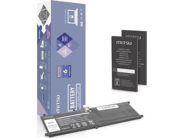 Mitsu för Dell Latitude 5175, 3400 mAh (26 Wh) 7.6 Volt