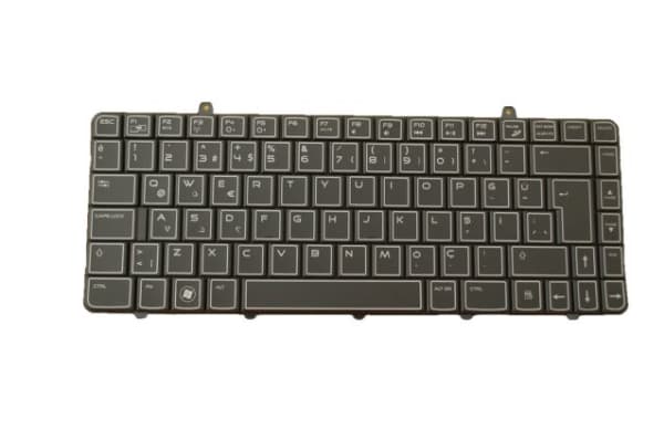 DELL 0V7KK, Tangentbord, Turkisk, Tangentbord med bakgrundsbelysning, DELL, Alienware M11X R2/R3