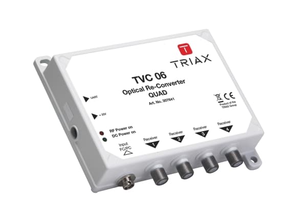 Triax 307641, 75 O, Valkoinen, 10 V, 30 mm, 145 mm, 120 mm