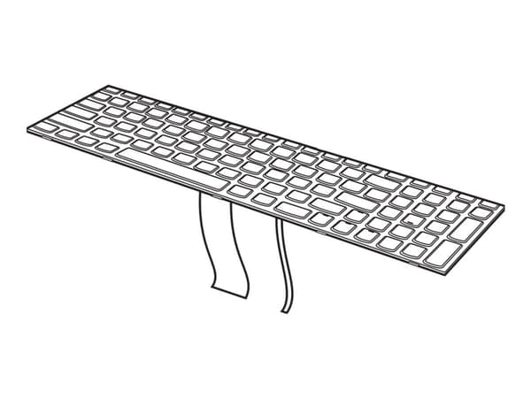 Lenovo 25205434, Näppäimistö, englanti, Taustavalaistu näppäimistö, Lenovo, IdeaPad Y500
