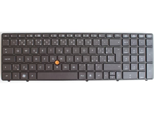 HP - Tangentbord - slovensk - för EliteBook 8560w Mobile Workstation
