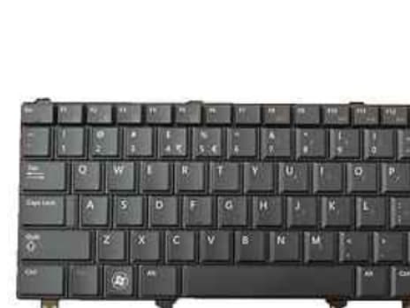 Dell - Tastatur - US International - svart - for Latitude E6220