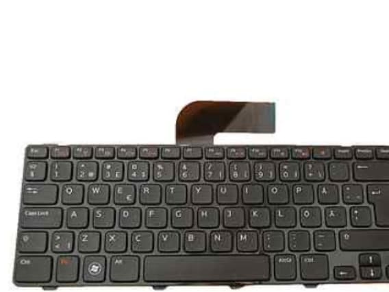 DELL YND10, Tangentbord, Finsk, Svensk, DELL, Inspiron 7720, 5720, N7110