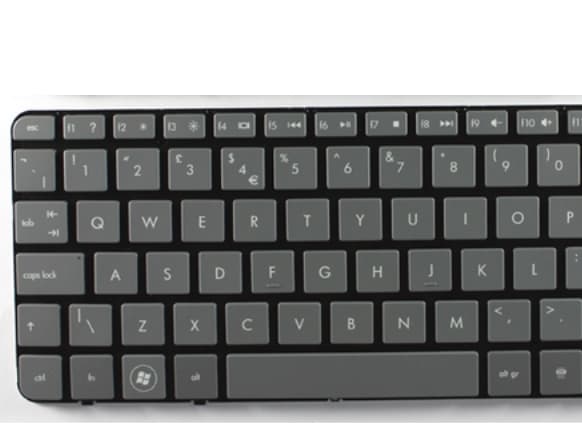 HP 649570-A41, Tangentbord, Belgiskt, HP, Mini