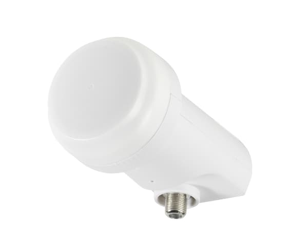 Vivanco STL US3K-N, 10,7 - 12,75 GHz, 950 - 2150 MHz, 55 dBi, 0,3 dB, Horisontal/vertikal polarisering, Hvit