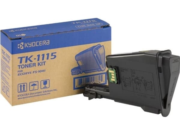 Kyocera TK 1115 - Sort - original - boks - tonerpatron - for Kyocera FS-1220MFP, FS-1220MFP/KL3, FS-1320MFP, FS-1320MFP/KL3; FS-1041, 1041/KL3