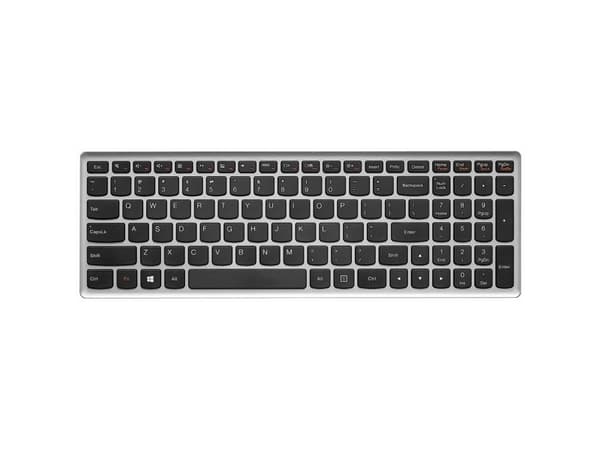 Lenovo 25213779, Tangentbord, Amerikanskt internationellt, Tangentbord med bakgrundsbelysning, Lenovo, IdeaPad Z510/Z510 Touch