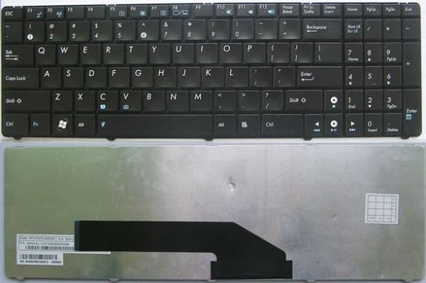 ASUS 04GNQX1KUS00-2, Tangentbord, Engelsk, ASUS, A52, A53, F50, F70, F90, U50, UL50, UX50
