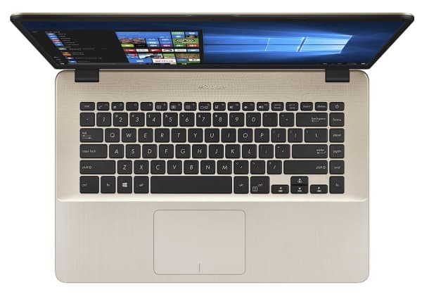 ASUS X505BA-1C, Kabinett + tastatur, Nordisk, ASUS, X505BA