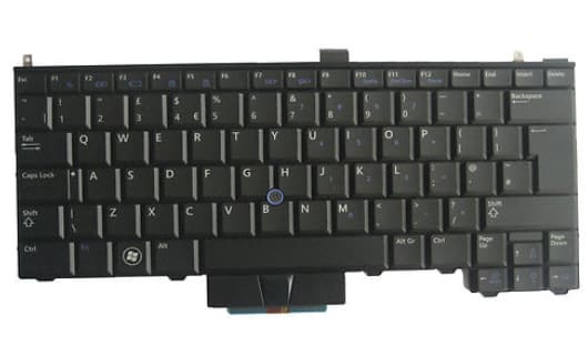 DELL N1F1P, Tangentbord, Engelsk, Tangentbord med bakgrundsbelysning, DELL, Latitude E4310
