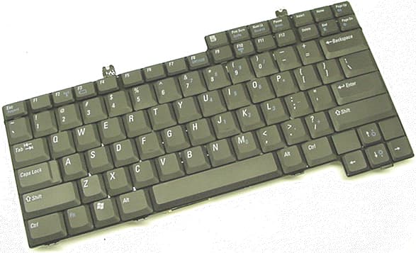 DELL OH5639, Tangentbord, Engelsk, DELL, Latitude D510