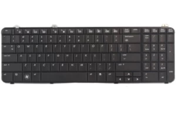 HP 530580-031, Tangentbord, Engelsk, HP, Pavilion dv6 1100