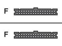 HP - Diskettkabel - 34 pin IDC (hunn) til 34 pin IDC (hunn) - 18.8 cm