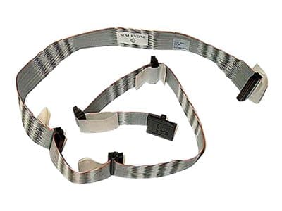 HP - Intern SCSI-kabel med terminator - Ultra160 - LVD/SE - 68-pin IDC (han) til 68-pin IDC (han) - 1,1 m