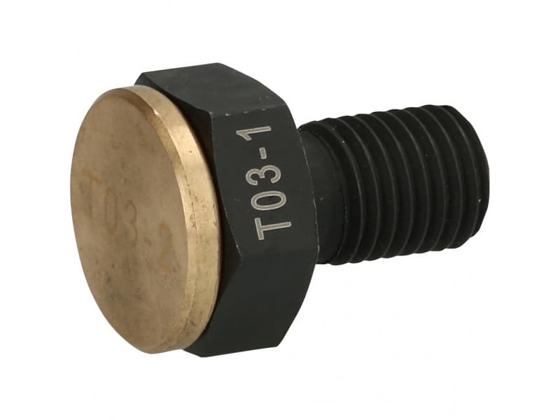 KS Tools 460.0908, Skruv, Stål, Platt huvud, 102 g, 1 styck