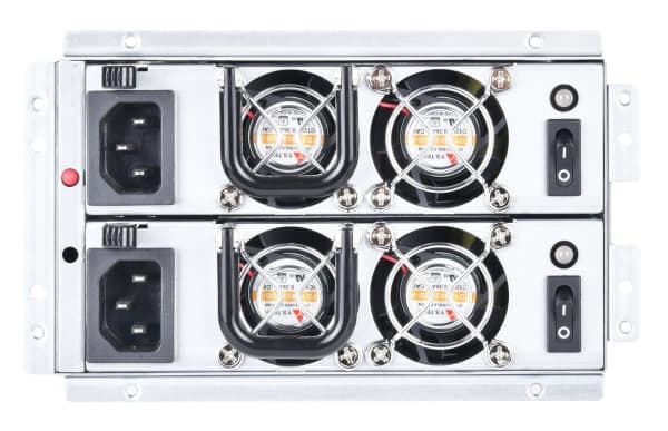 SilverStone SST-GM600-S redundant serverstrømforsyning - 2x 600 watt