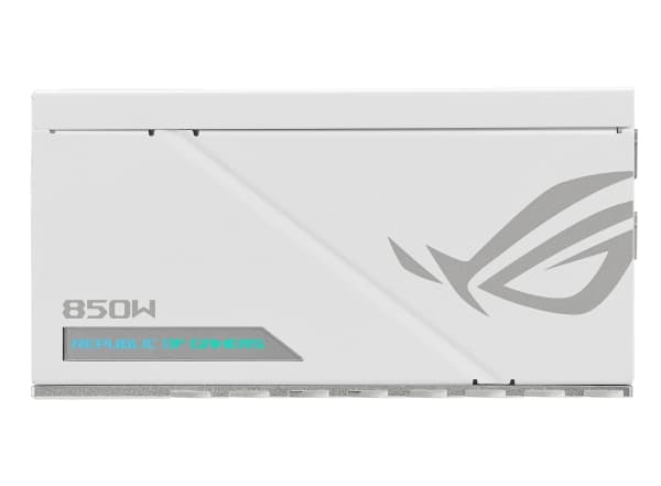 ASUS ROG Loki SFX-L - White Edition - nätaggregat (intern) - ATX 3.0 / SFX-L - 80 PLUS Platinum - AC 100-240 V - 850 Watt