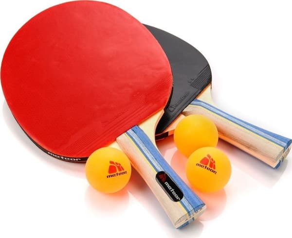 Meteor Set med 2 Sirocco-racketar** + 3 bollar