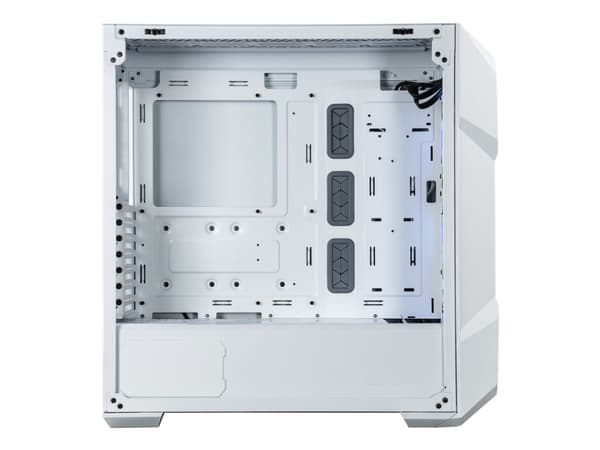 Cooler Master MasterBox TD500 Mesh V2 - Mid tower - SSI CEB - sidepanel med vindu (herdet glass) - ingen strømforsyning (ATX) - hvit - USB/lyd